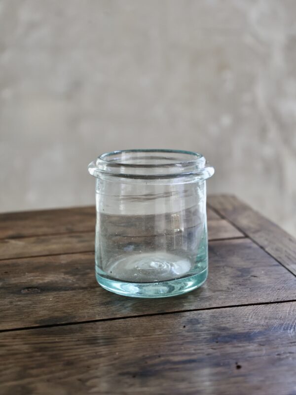 la-soufflerie-mendiant-small-transparent-at-home-jars-containers-mouth-blown-recycled-glass