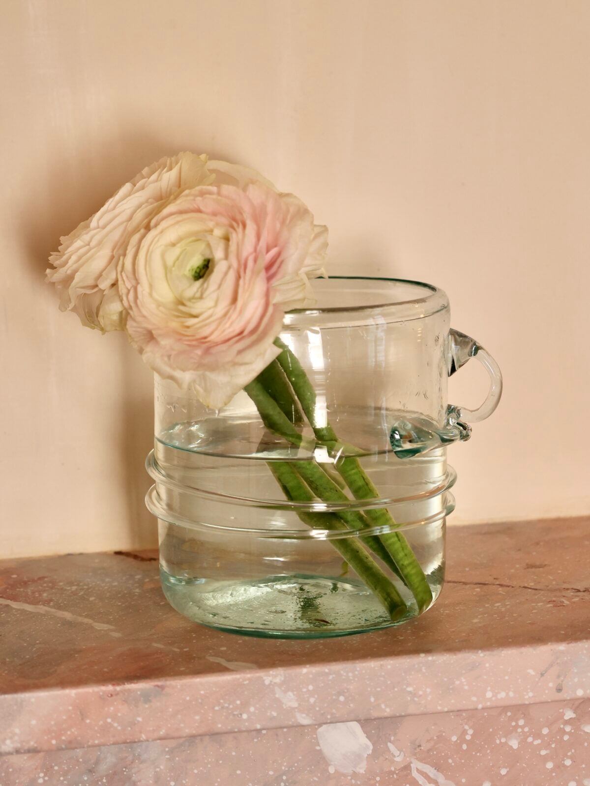 Handmade glass container