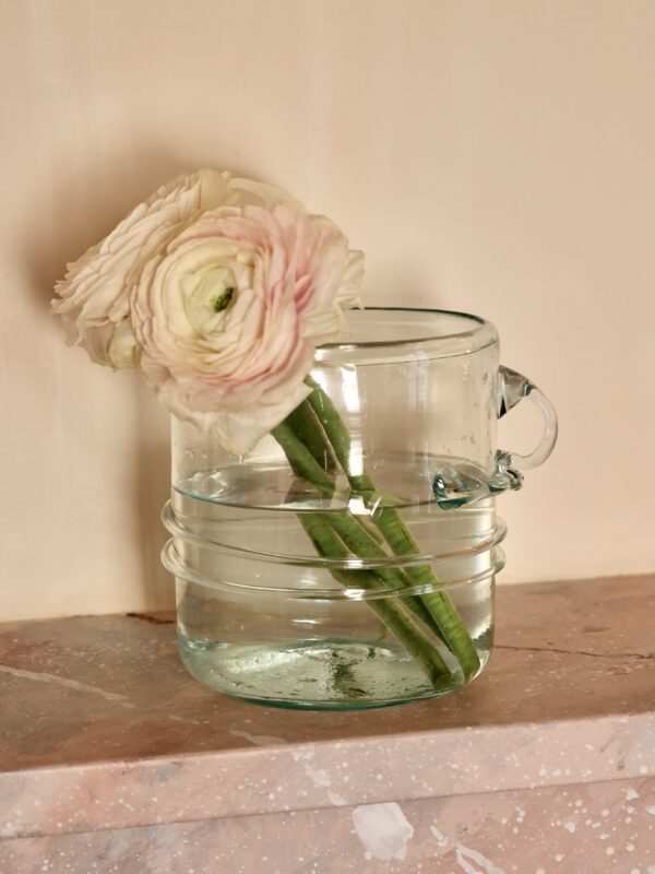Handmade glass container