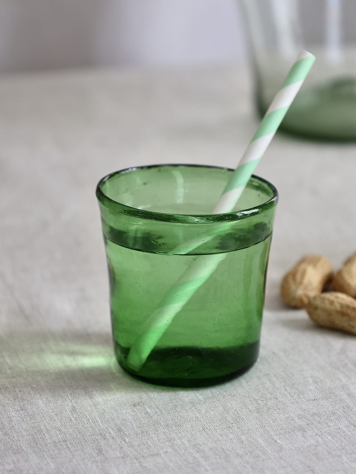 Soufflé à la bouche en verre recyclé