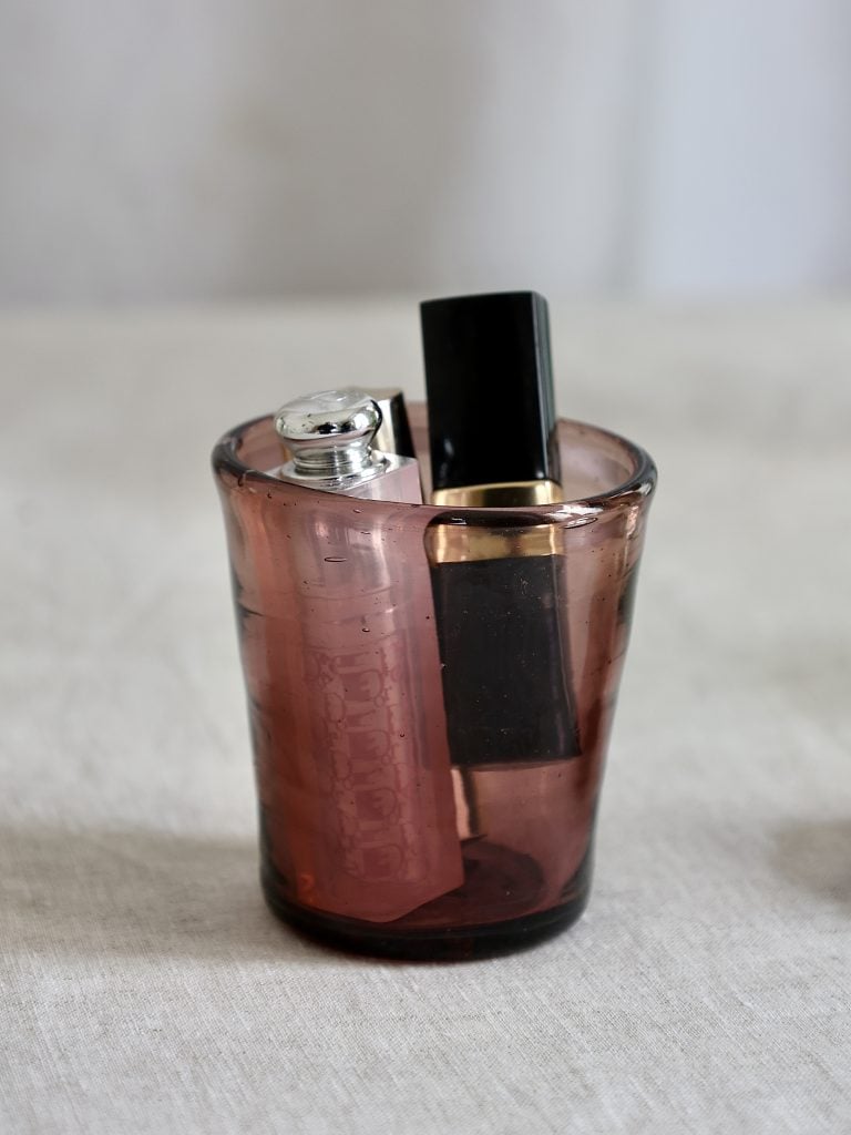 murano-moyen-miel-verre-a-boire-verre-souffle