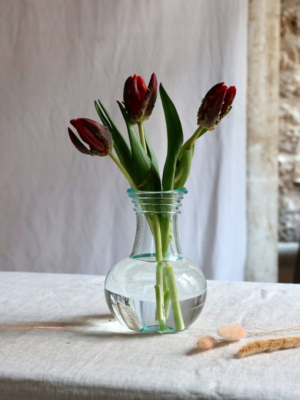 la-soufflerie-vase-ampoule-transparent-mouth-blown-recycled-glass