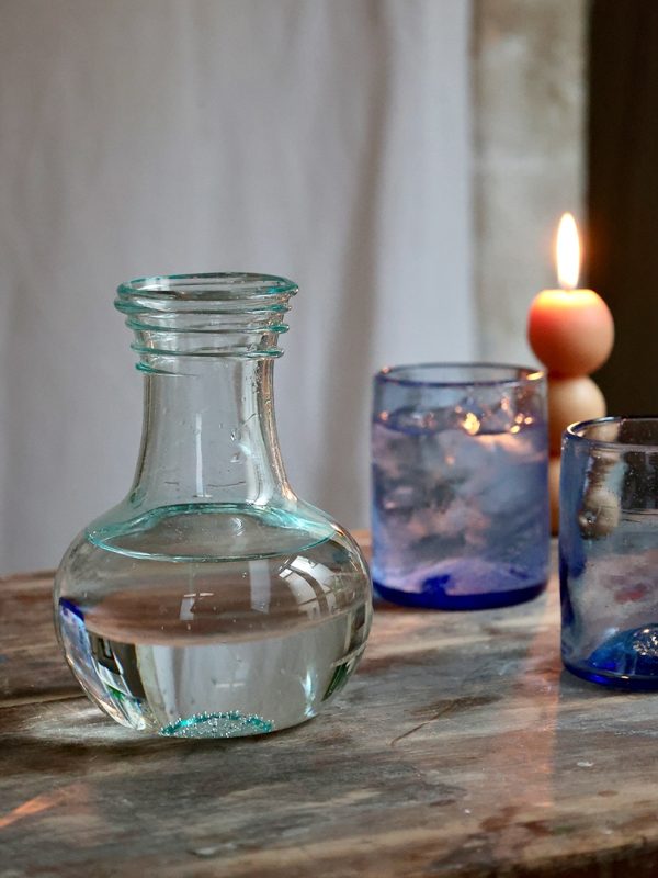 la-soufflerie-vase-ampoule-transparent-mouth-blown-recycled-glass
