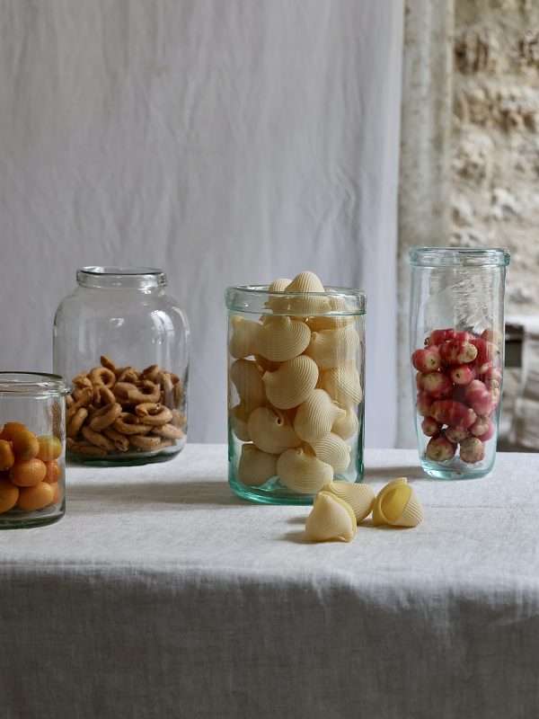 la-soufflerie-pharmacy-grand-olive-large-container-jar-vase-mouth-blown-recycled-glass