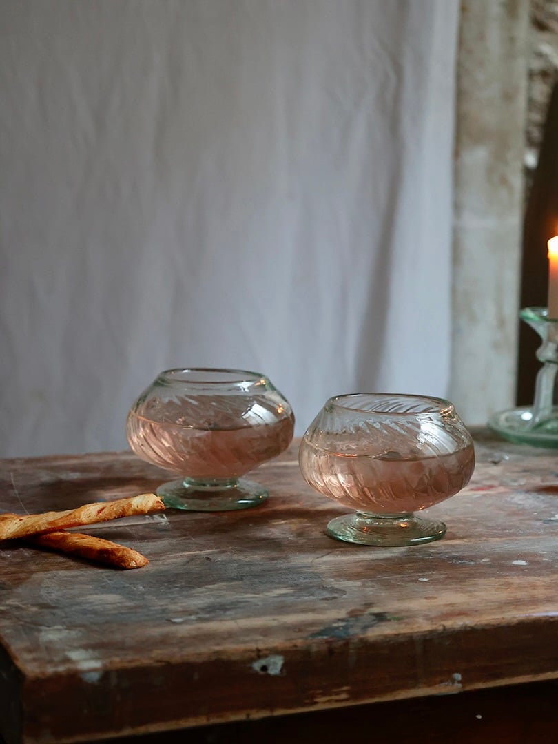 la-soufflerie-coppa-venezia-transparent-drinking-mouth-blown-recycled-glass