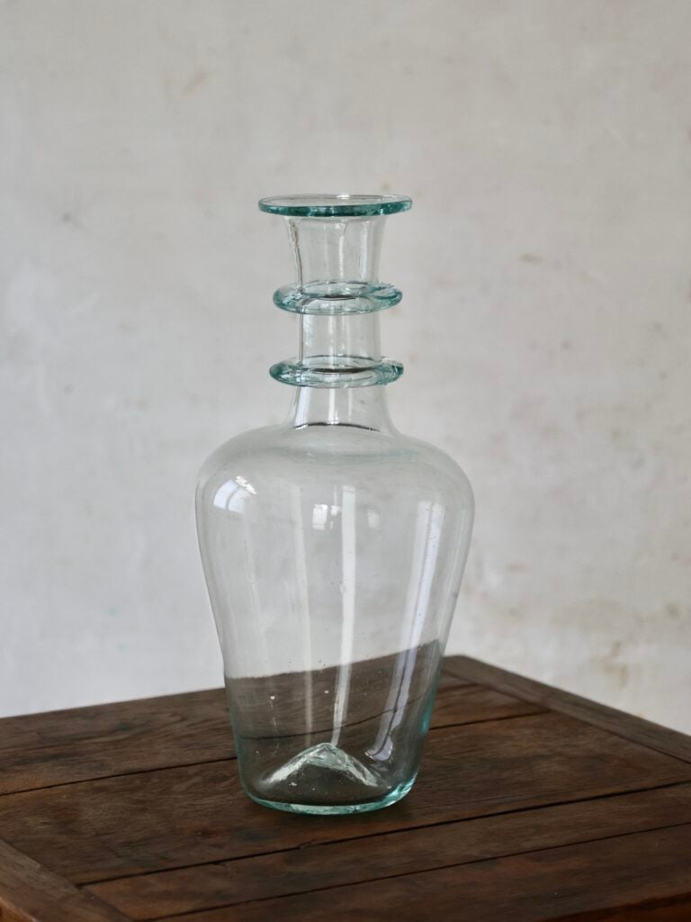 Fait main en verre recyclé