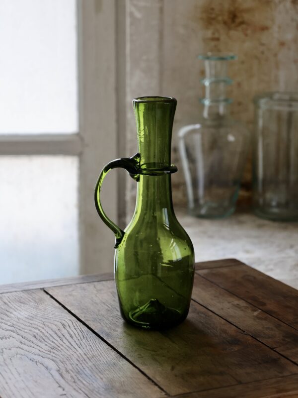 la-soufflerie-fiala-olive-mouth-blown-recycled-glass