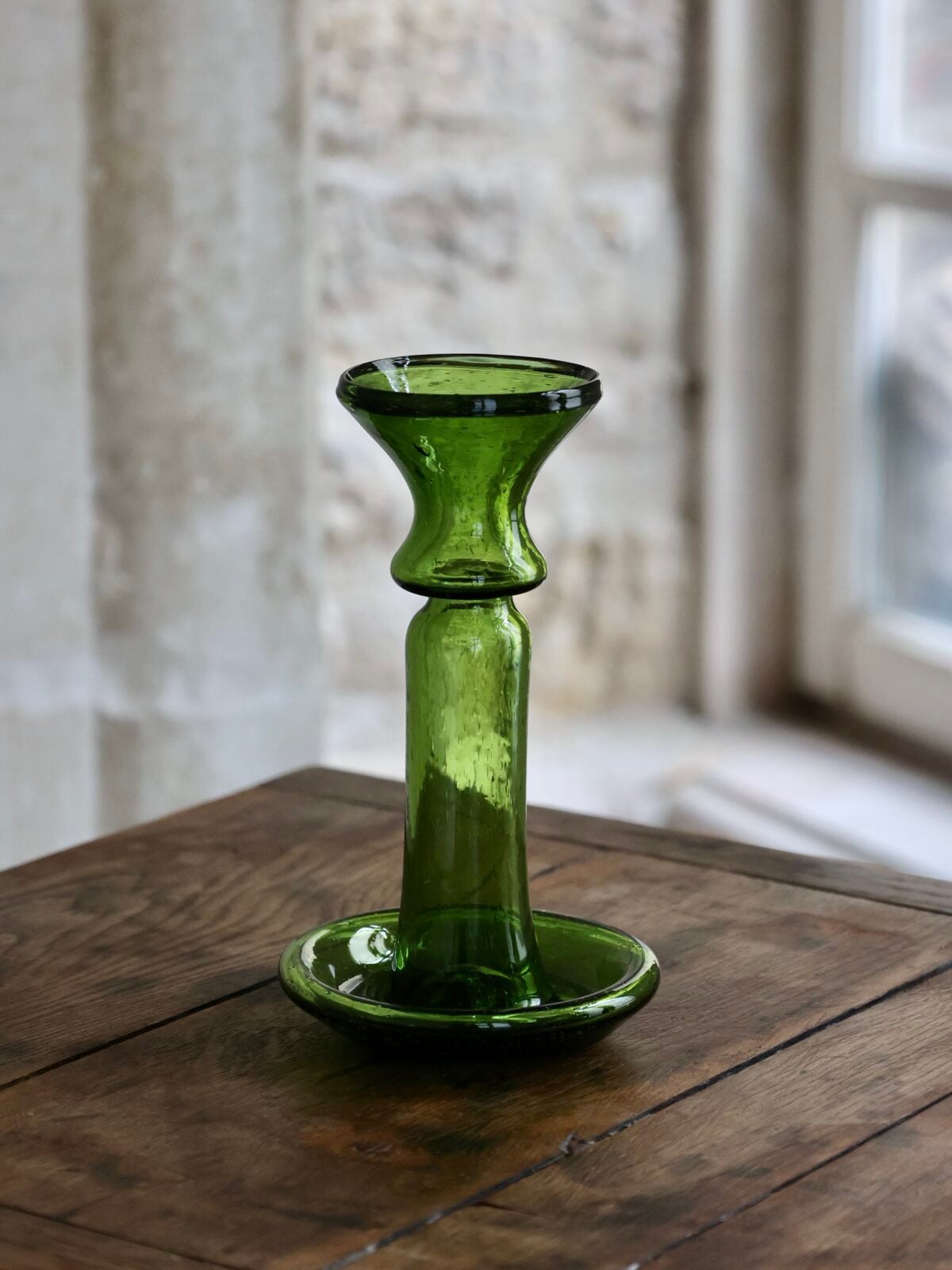 Soufflé à la bouche en utilisant du verre recyclé