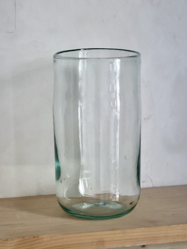 vase-droit-dark-blue-hurricane-vase-mouth-blown-recycled-glass