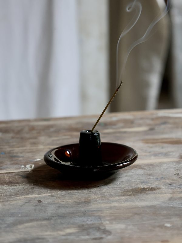 Incense Holder Dark Brown