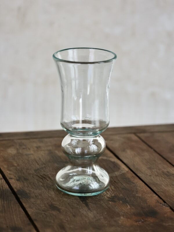sunrise-drinking-glass-mouth-blown-recycled-glass