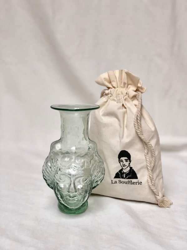 la-soufflerie-deesse-transparent-mouth-blown-recycled-glass
