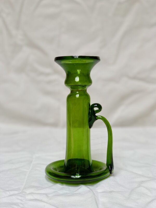 Porta Candele With Handle Olive