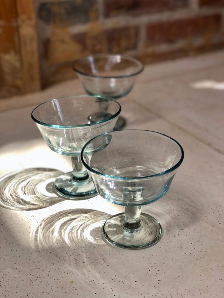 la-soufflerie-coppa-transparent-mouth-blown-recycled-glass