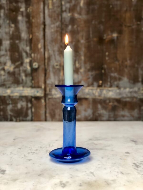 Porta Candele Dark Blue