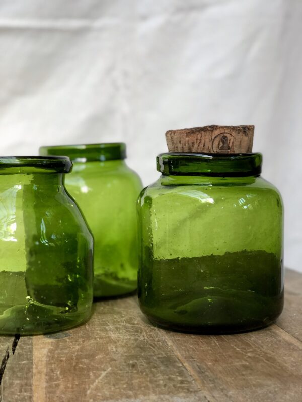 la-soufflerie-barattolo-olive-all-purpose-jar-container-vase-mouth-blown-recycled-glass