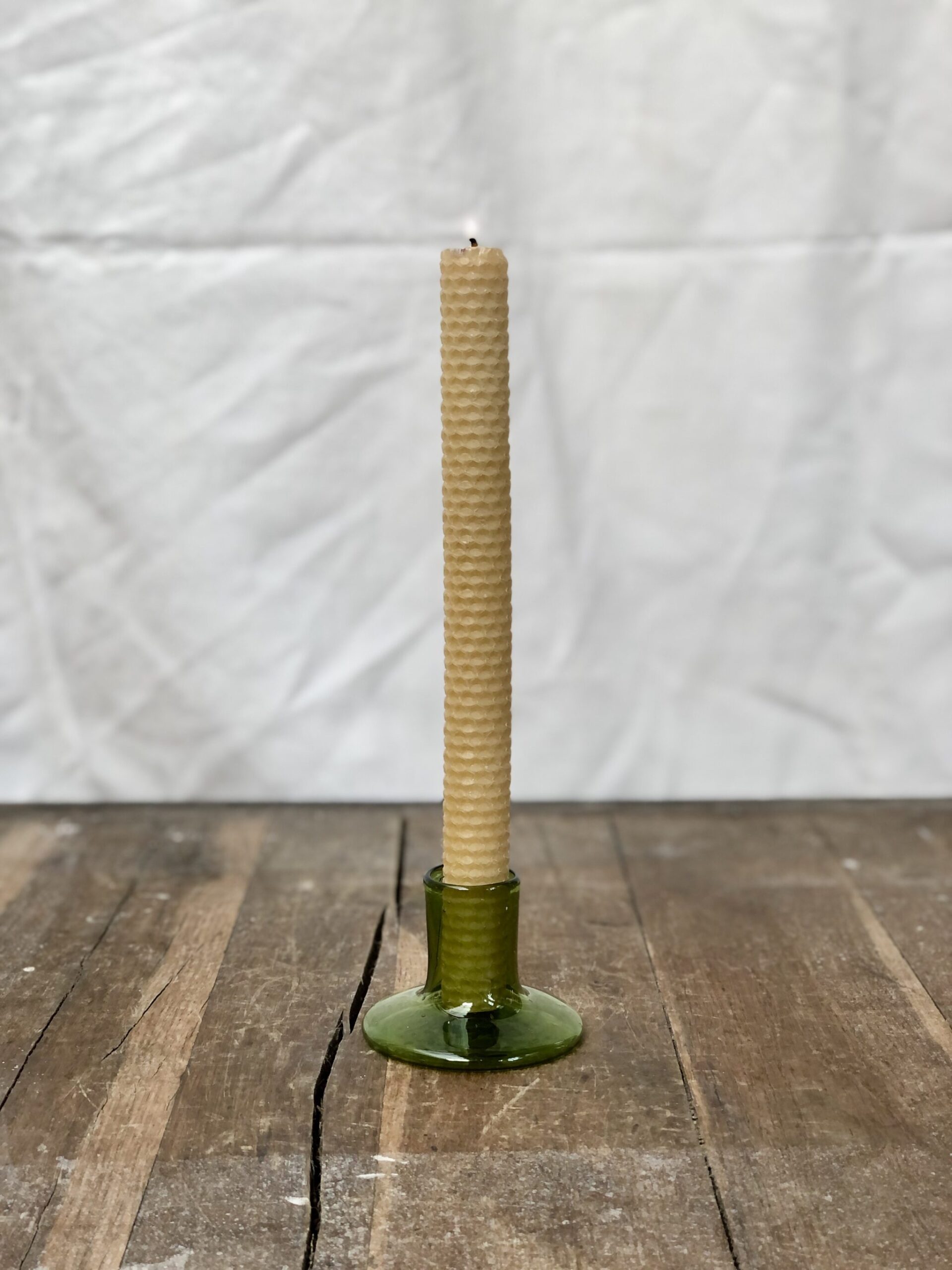 la-soufflerie-porte-bougie-olive-candle-holder-mouth-blown-recycled-glass