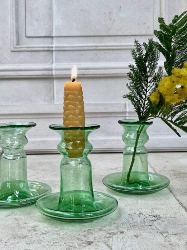 Porta Candele Piccolo Light Green