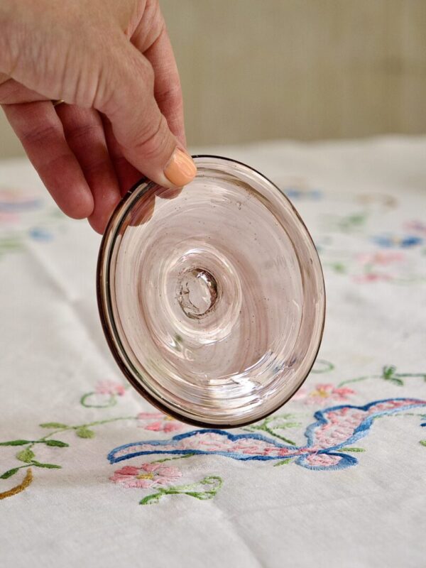 la-soufflerie-assiette-10cm-framboise-mouth-blown-recycled-glass