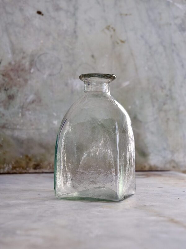 Bouteille Carré Petit Transparent
