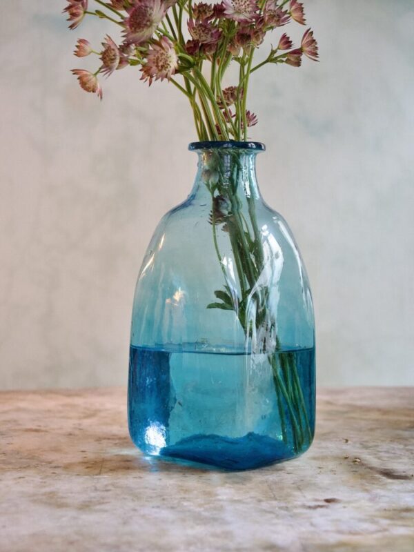 Bouteille Carré Grand Turquoise