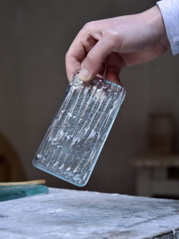 la-soufflerie-burriera-linea-piccola-transparent-mouth-blown-recycled-glass