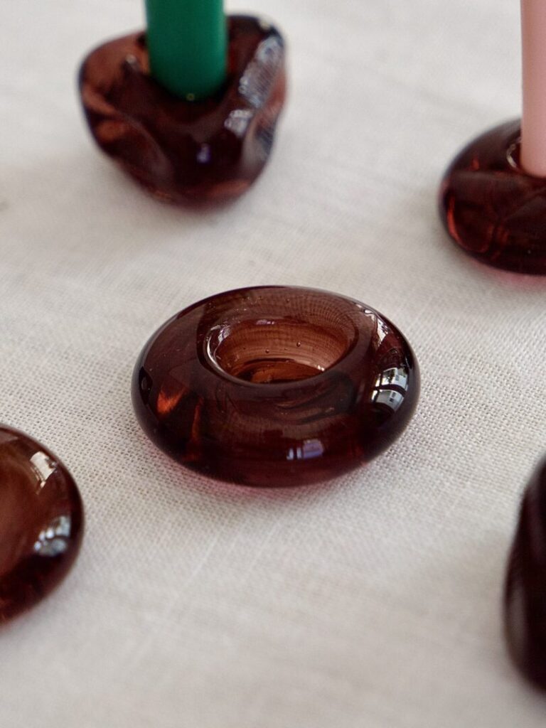 la-soufflerie-candle-ring-framboise-mouth-blown-recycled-glass