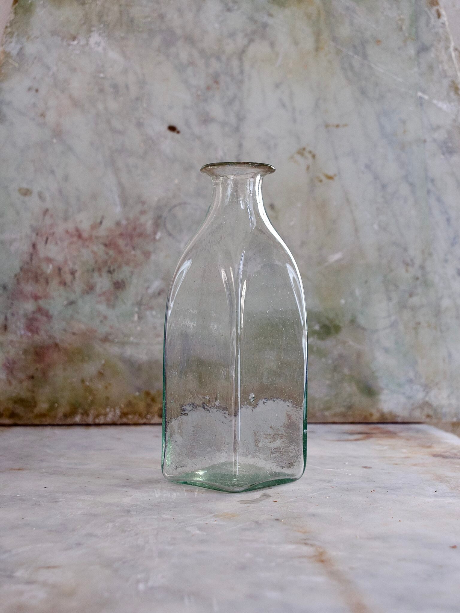 Fait main en verre recyclé