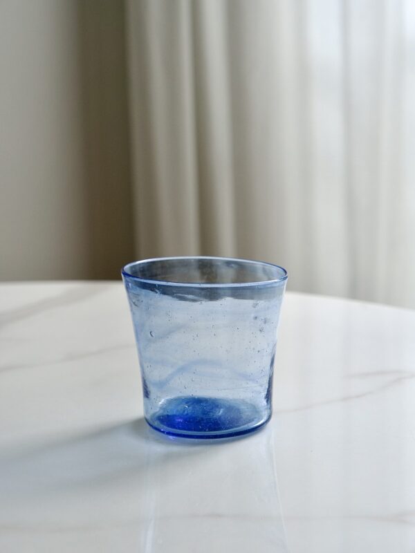 la-soufflerie-goblet-v-light-blue-mouth-blown-recycled-glass