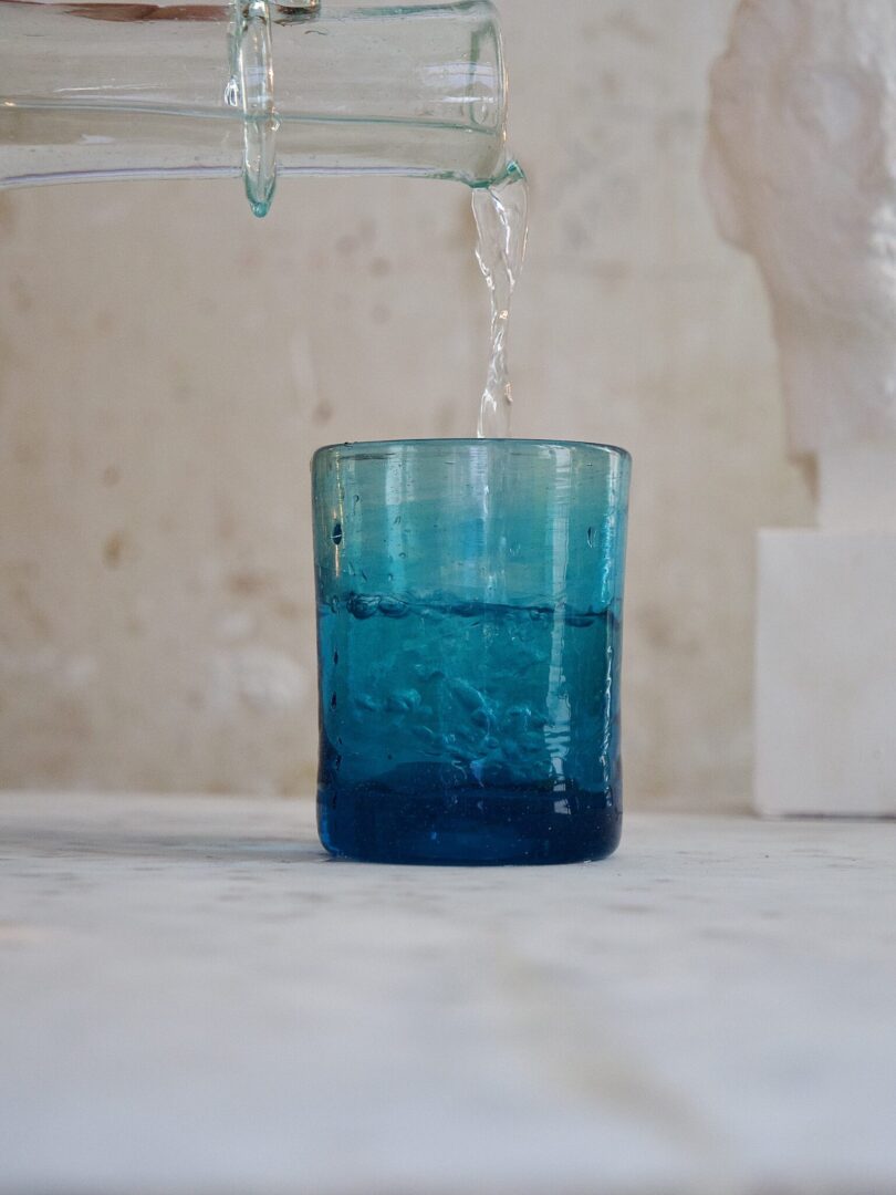la-soufflerie-murano-moyen-turquoise-mouth-blown-recycled-glass