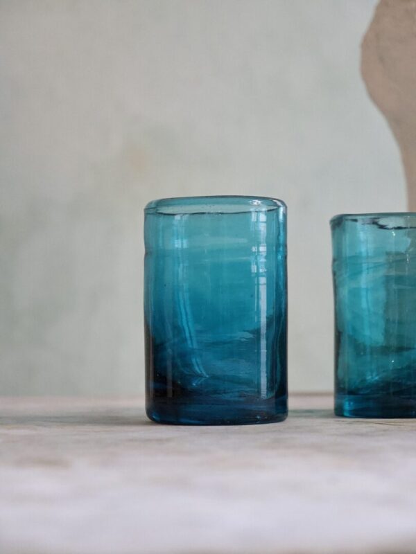la-soufflerie-murano-moyen-turquoise-mouth-blown-recycled-glass