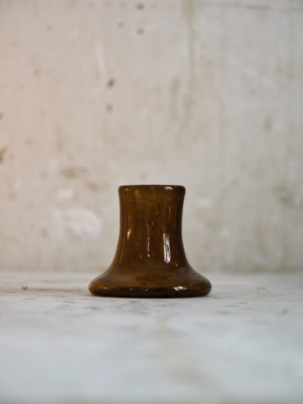 Porte Bougie Dark Brown