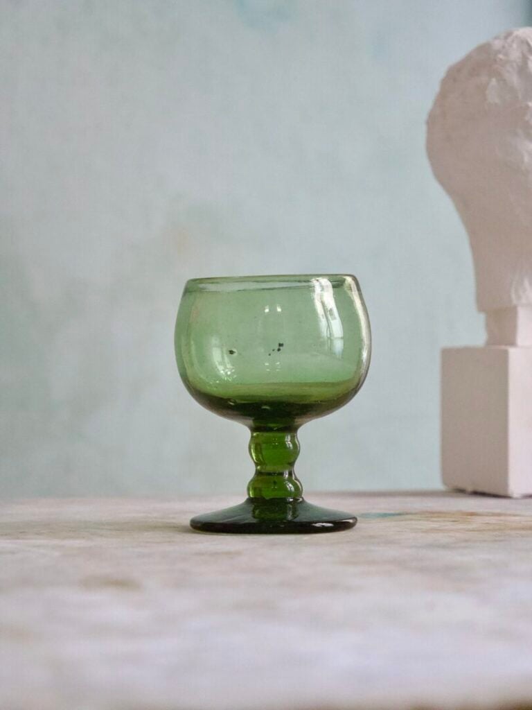 la-soufflerie-red-wine-glass-vert-fume-footed-drinking-glass-mouth-blown-recycled-glass