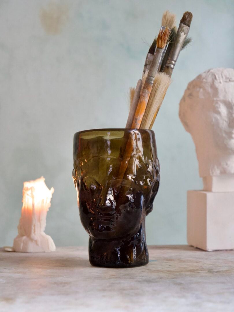la-soufflerie-roma-vase-fume-mouth-blown-recycled-glass