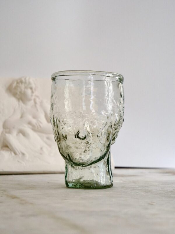 la-soufflerie-roma-vase-transparent-face-vase-mouth-blown-recyled-glass