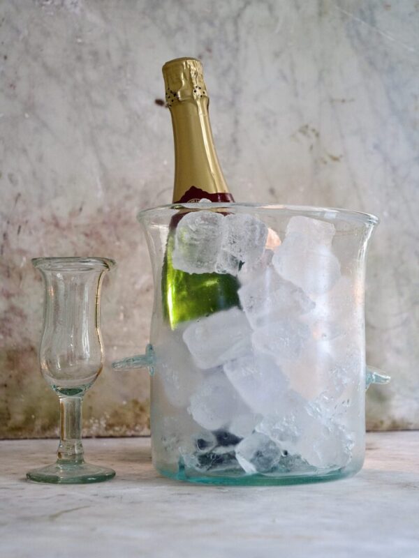 la-soufflerie-seau-a-champagne-transparent-mouth-blown-recycled-glass