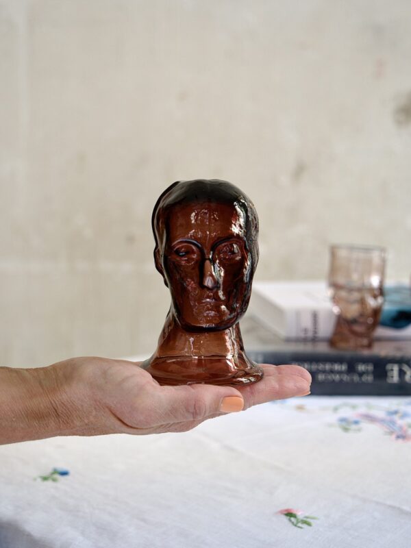 la-soufflerie-the-philosopher-portrait-framboise-mouth-blown-recycled-glass