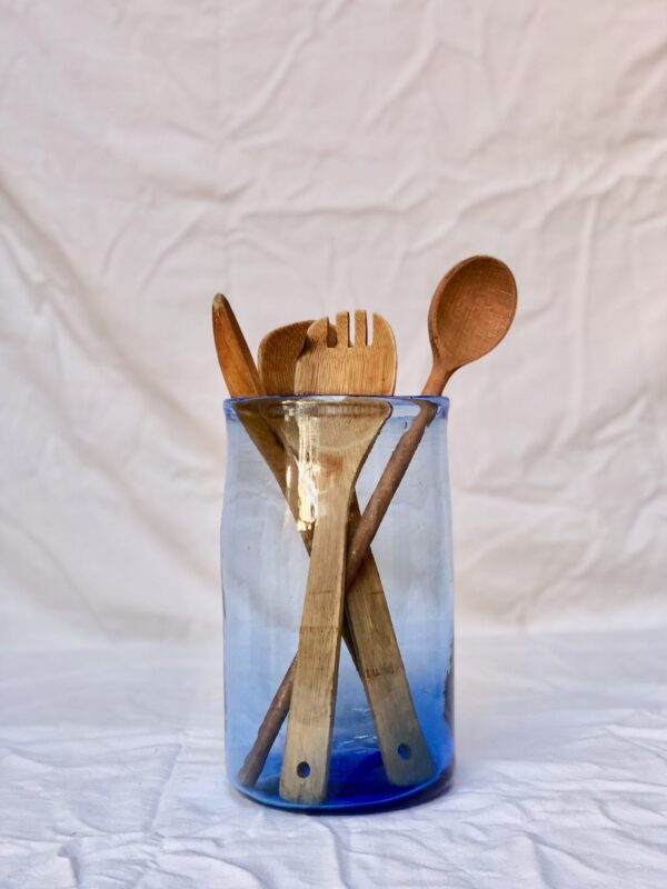 Vase Droit Light Blue