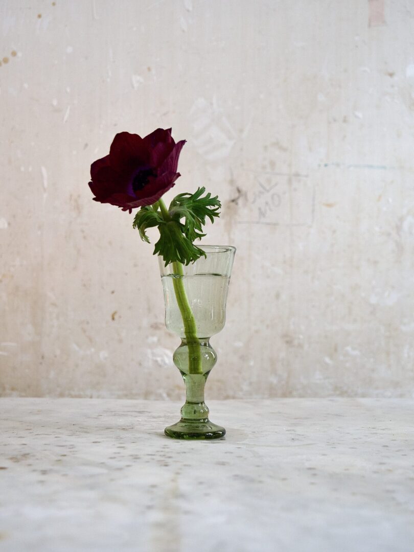 la-soufflerie-white-wine-glass-vert-fume-footed-drinking-glass-mouth-blown-recycled-glass