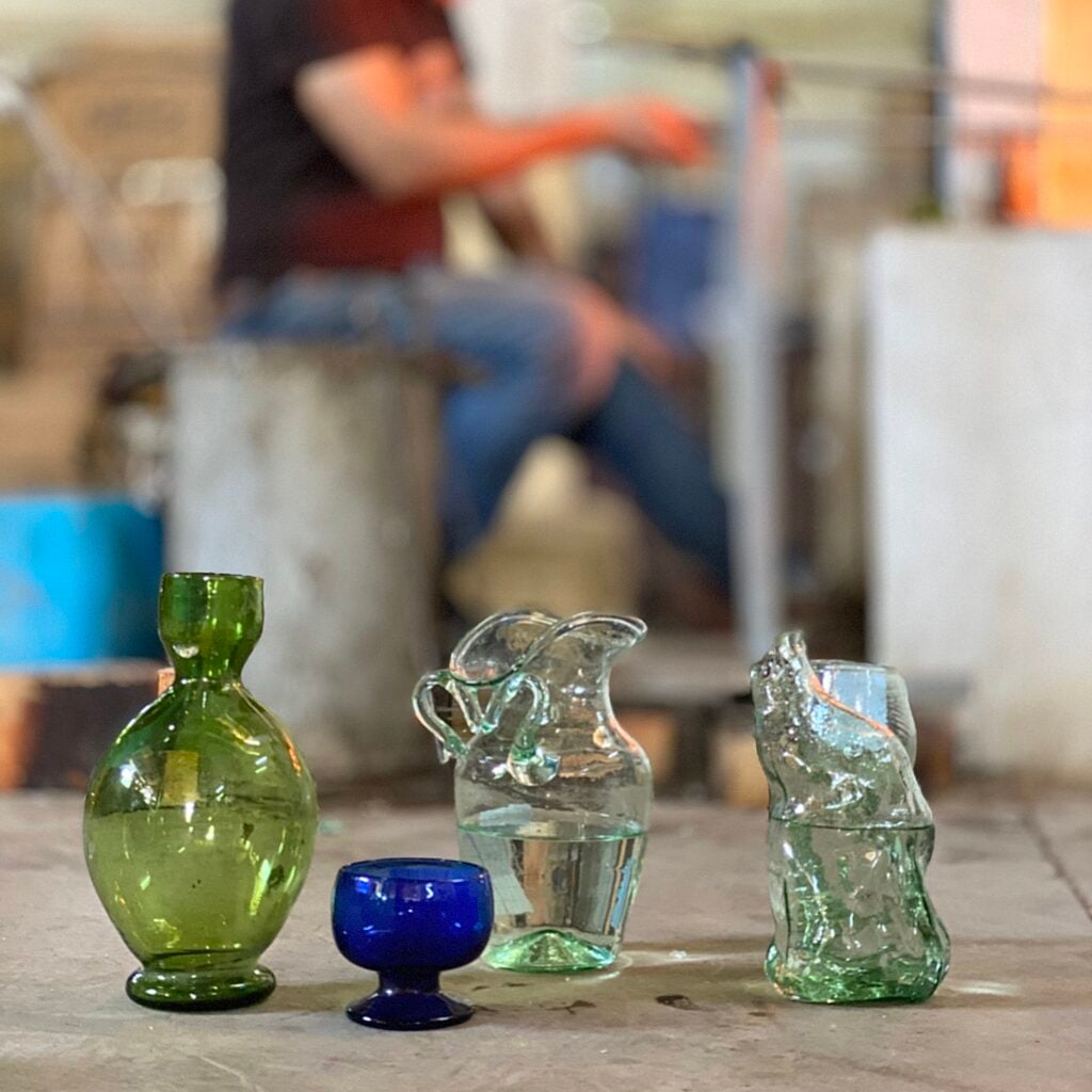 la-soufflerie-association-glass-blowing-mouth-blown-recycled-glass