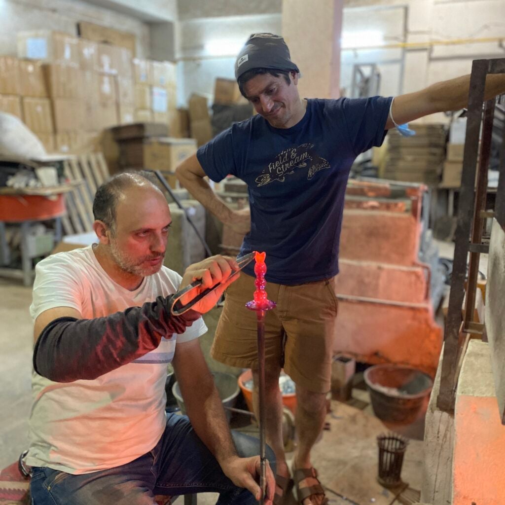 la-soufflerie-association-glass-blowing-mouth-blown-recycled-glass
