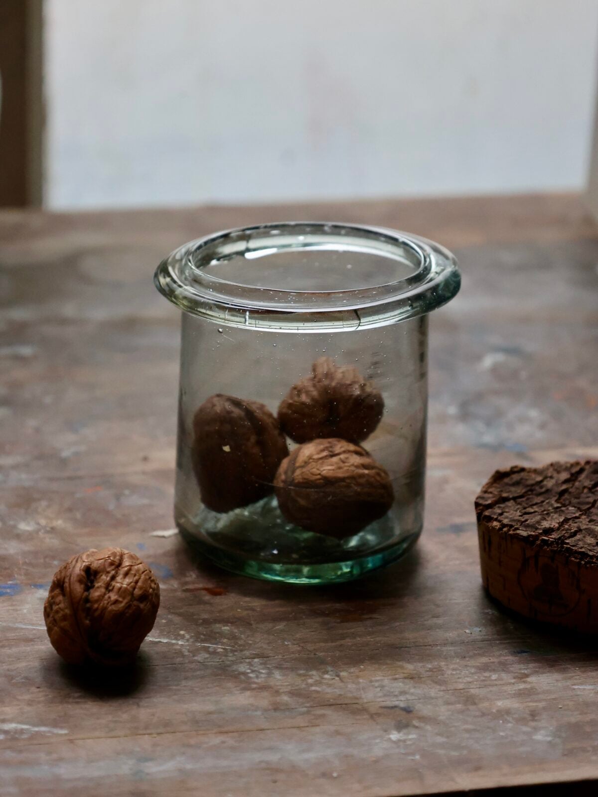 la-soufflerie-mendiant-petit-transparent-smoky-at-home-jars-containers-mouth-blown-recycled-glass