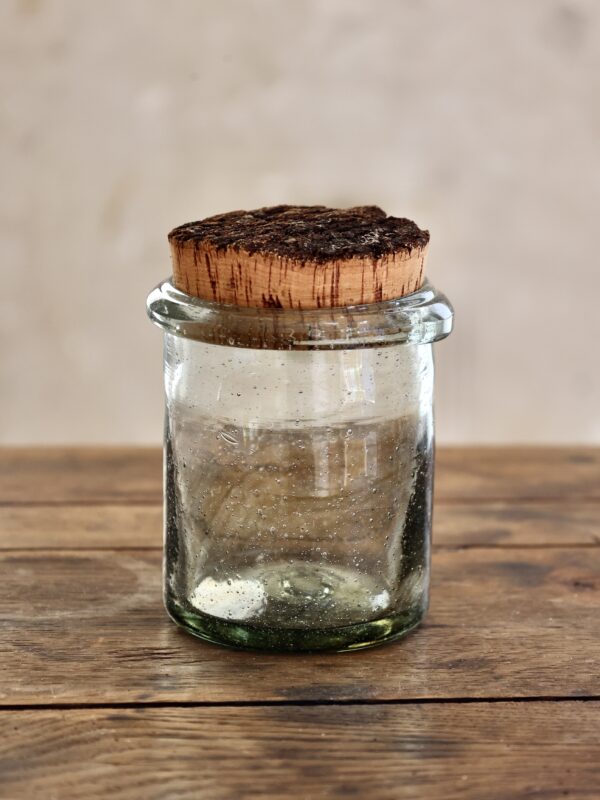 Mendiant Small Transparent Smoky (with cork)