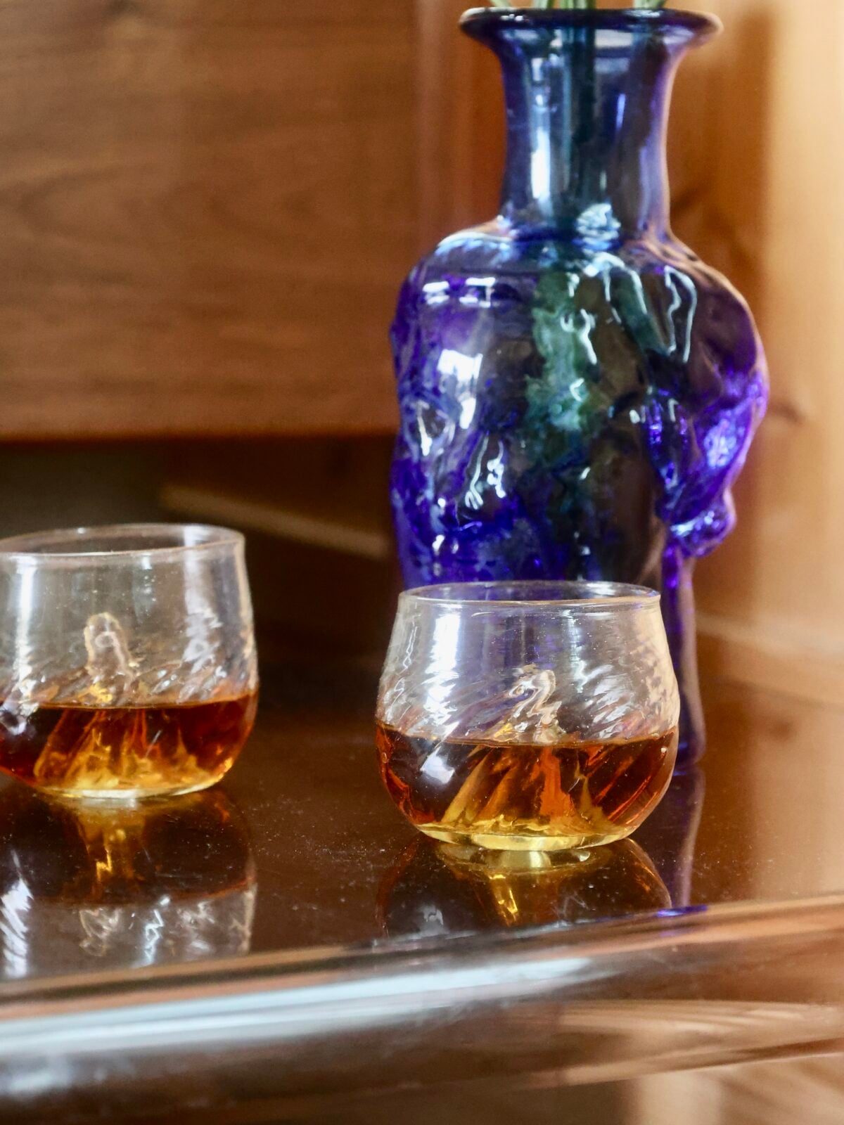 armagniac-relevé-transparent-verre-à-boire-souffle-bouche-verre-recyclé