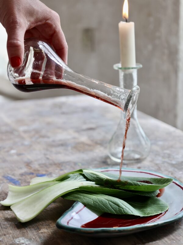 balsamer-transparent-bud-vase-candle-holder-mouth-blown-recycled-glass