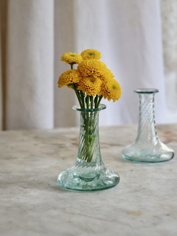 chandelier-populaire-candle-holder-mouth-blown-recycled-glass