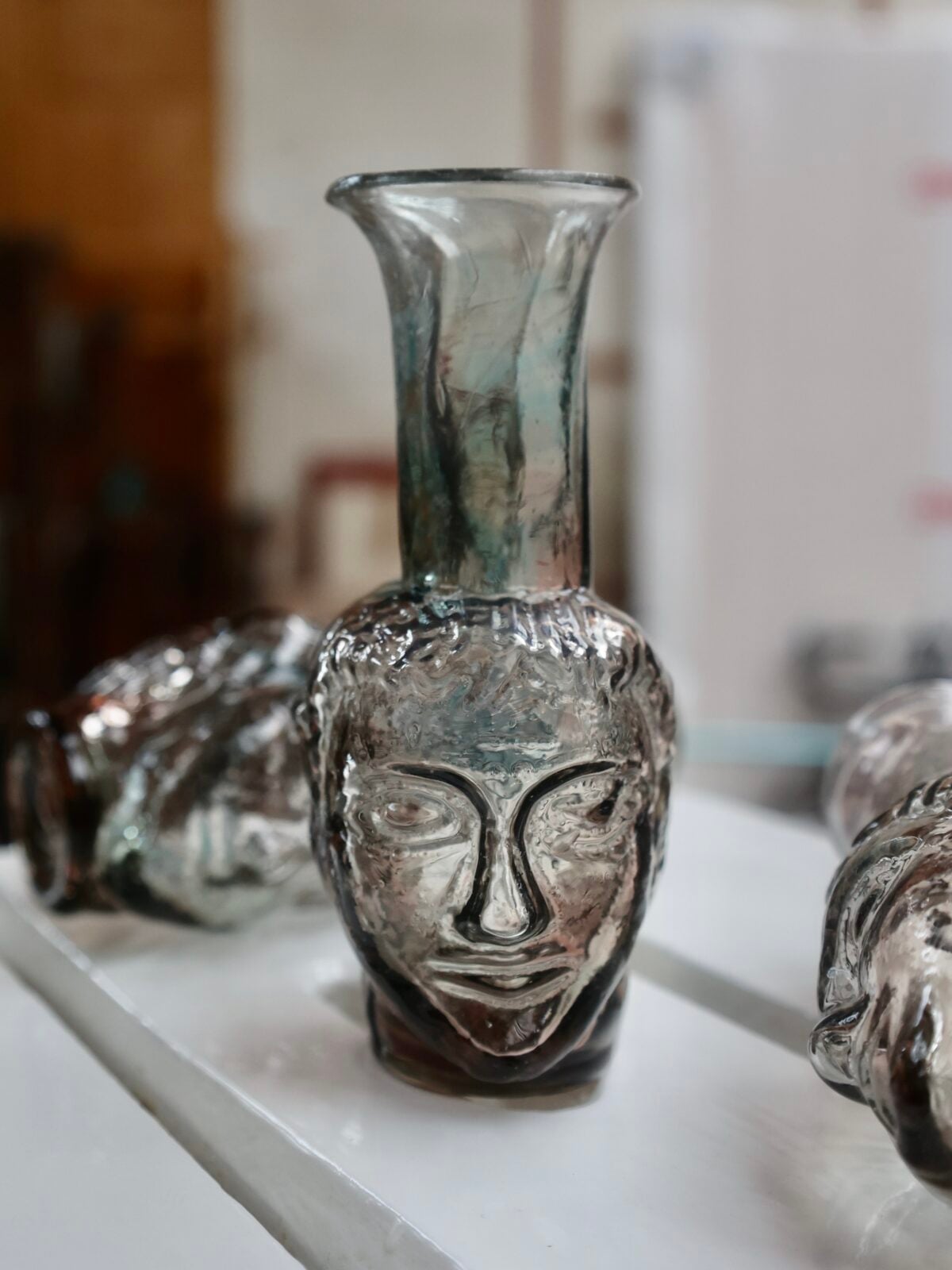 vase-tete-purple-turquoise-light-bud-vase-head-face-vase-mouth-blown-recycled-glass
