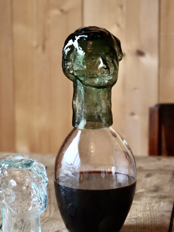 angelo-bouchon-vert-fumé-glass-lids-mouth-blown-recycled-glass