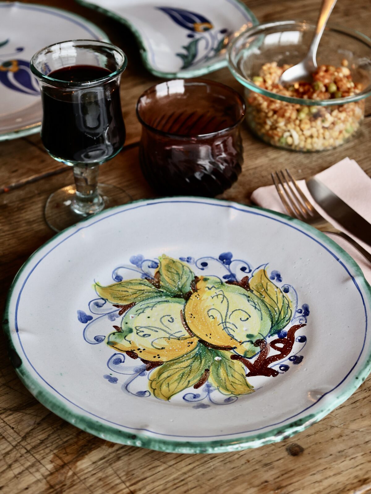 assiette-citron-plates-terracotta-handmade