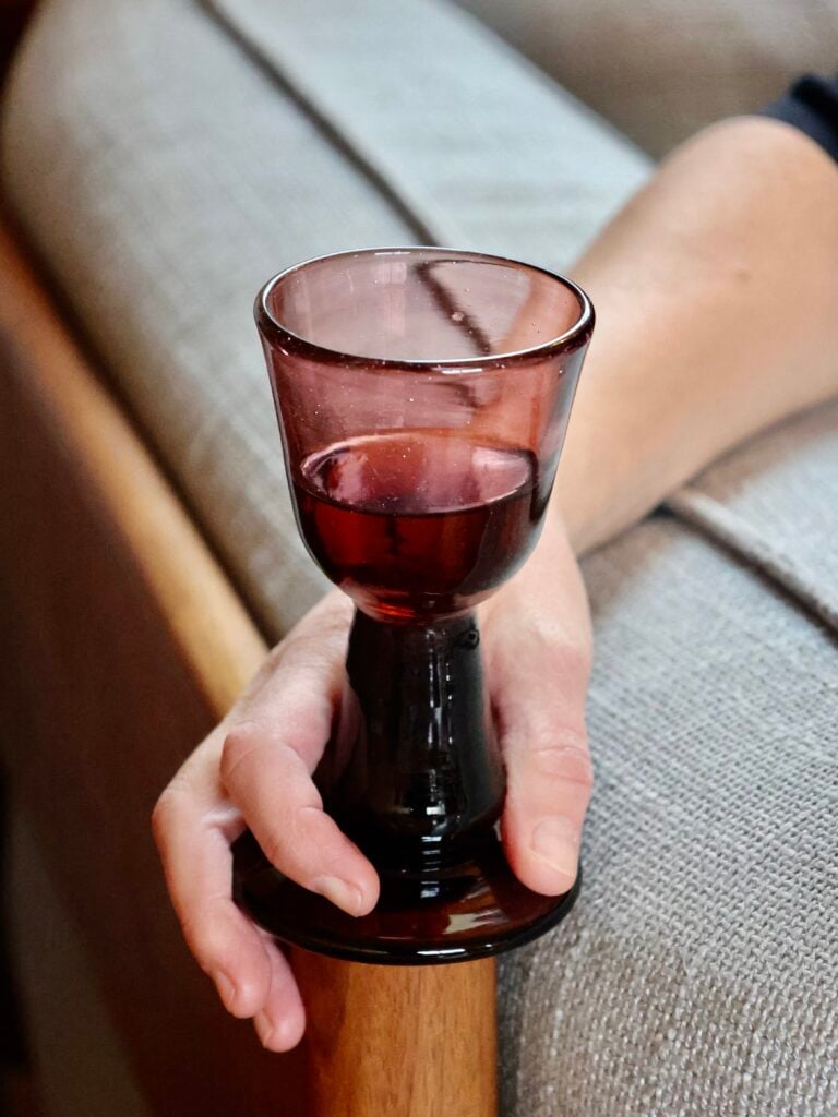 eau-de-vie-framboise-drinkware-stem-glass-mouth-blown-recycled-glass